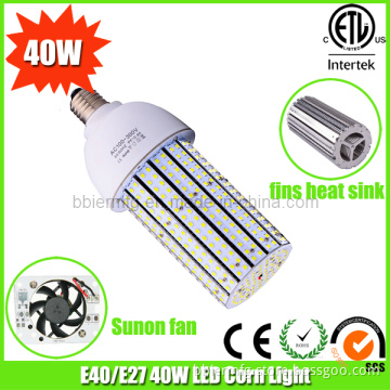 40W Retrofit Fin Heat Sinking LED Corn Light
